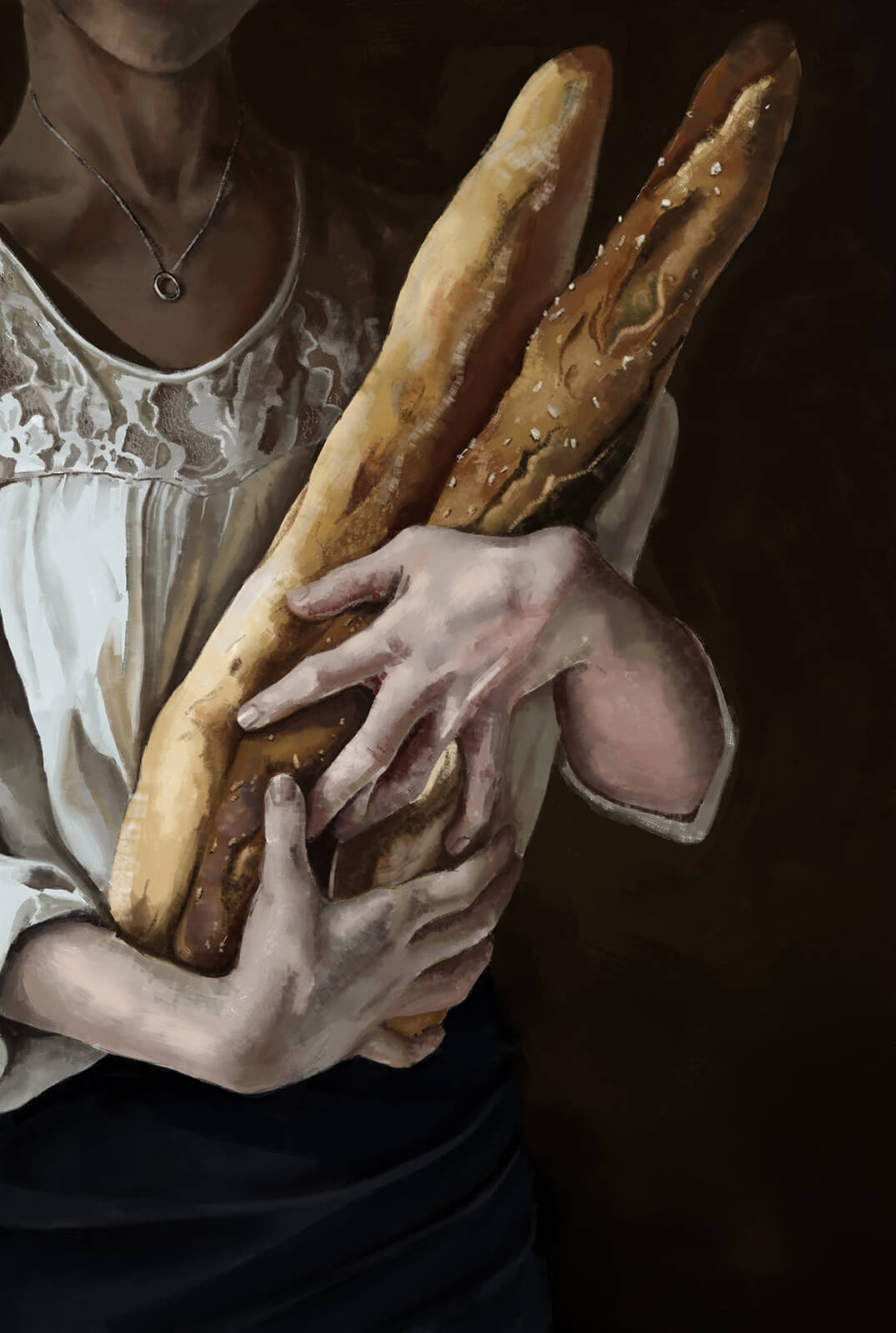 Bread - Digital painting